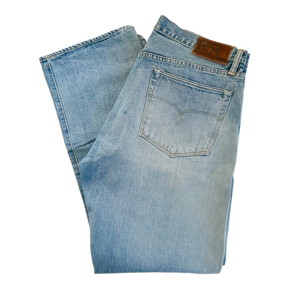 RRL Double RL Ralph Lauren • Slim Fit Selvedge Jeans Made in USA 38 x 32 - Picture 2 of 15